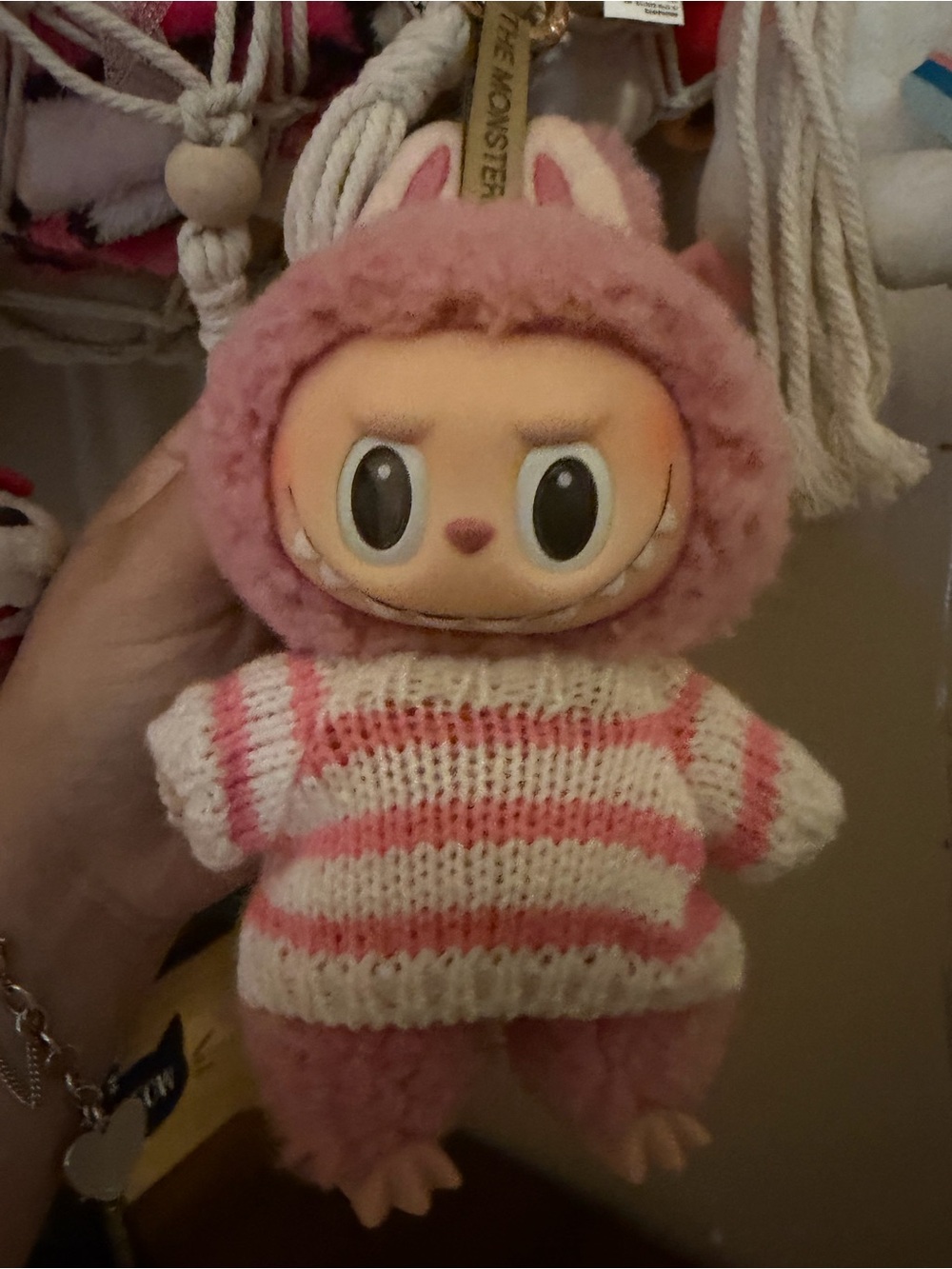 Authentic pink labubu